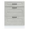 vidaXL Kitchen Base Cabinet Concrete grey Engineered wood