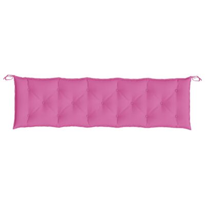 vidaXL Garden Bench Cushion Pink 70.9"x19.7"x2.8" Oxford Fabric