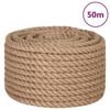 vidaXL Rope 100% Jute 0.8" 1968.5"