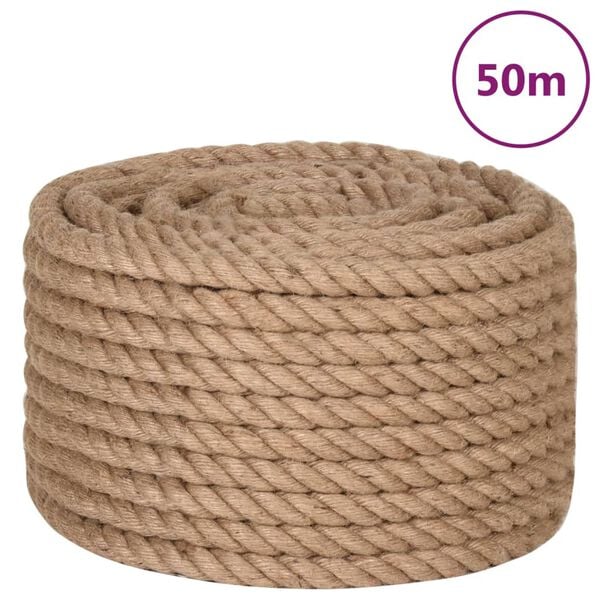 vidaXL Rope 100% Jute 0.8" 1968.5"