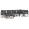 vidaXL Garden Lounge Set Anthracite