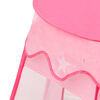vidaXL Play Tent Pink Polyester Suitable for toddlers Collapsible