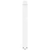 vidaXL Dining Table Leg White Powder-coated steel 39.4 in wide