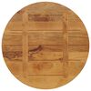 vidaXL Table Top Oak finish Solid mango wood with an oak finish Table Top