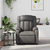 vidaXL Massage Recliner Chair Grey