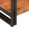 vidaXL Bookcase Natural wood grain and black