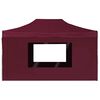 vidaXL Party Tent Wine Red
