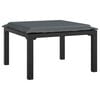 vidaXL Garden Lounge Set Black and Grey