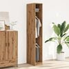 vidaXL Wardrobe Artisan Oak Engineered Wood Compact Wardrobe