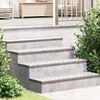vidaXL Stair Tread Rectangular 2 pcs Silver 39.37 x 7.87 in Aluminium