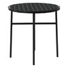 vidaXL Garden Dining Set Black PE Rattan Medium Lightweight