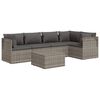 vidaXL Garden Lounge Set Grey