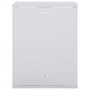 vidaXL Washing Machine Cabinet White PVC Medium Noise-Reducing
