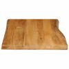 vidaXL Table Top Wood with oak finish Solid mango wood Medium Durable