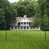 vidaXL Euro Fence Steel 65.6x3.9' Green