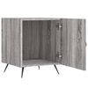 vidaXL Bedside Cabinet Set of 2 Grey Sonoma