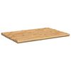 vidaXL Bath Mat Natural bamboo Bamboo 27.6 x 19.7 in Non-slip