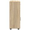 vidaXL Bathroom Cabinet Set TULUM Sonoma Oak 14.57 x 12.40 x 32.28 in