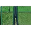 vidaXL Greenhouse Green Tough powder-coated steel frame, PVC cover Medium