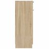vidaXL Bathroom Cabinet Sonoma oak Engineered wood Medium