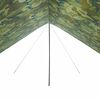 vidaXL Camping Tarp Camouflage 181.9x120.5x83.1" Waterproof