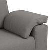 vidaXL Sofa Taupe 70.87 x 30.31 x 32.28 in Fabric