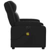 vidaXL Electric Massage Recliner Chair Black