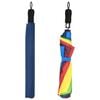 vidaXL Umbrella Multicolored Fabric (190T PG), metal, fiberglass Medium