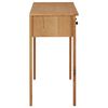 vidaXL Dressing Table Natural Oak Solid oak wood, Oak veneered MDF Medium