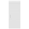 vidaXL Bathroom Wall Cabinet TULUM White 14.57 x 9.65 x 33.86 in