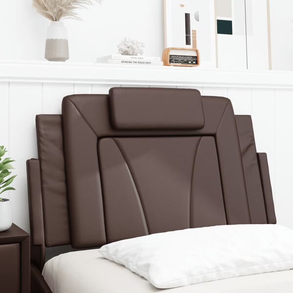 vidaXL Headboard Cushion Brown