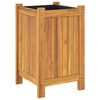 vidaXL Garden Planter Natural wood Solid acacia wood