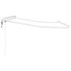 vidaXL Awning Frame Retractable White 118.1" x 78.7