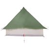 vidaXL Tipi Tent with Roof Green 140.94 x 116.54 x 101.57 in Taffeta