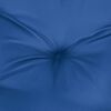 vidaXL Pallet Cushion Royal blue 100% polyester 19.7 in square