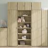 vidaXL Highboard Sonoma Oak Engineered wood Large Highboard