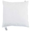 vidaXL Pillow with Pillow 2 pcs White 15.75 x 15.75 in Feather