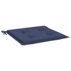 vidaXL Pallet Cushion Set of 6 Navy blue Oxford fabric (100% polyester)