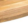 vidaXL Table Top Oval Solid Wood Mango
