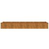 vidaXL Garden Raised Bed Rusty Corten Steel Large Durable