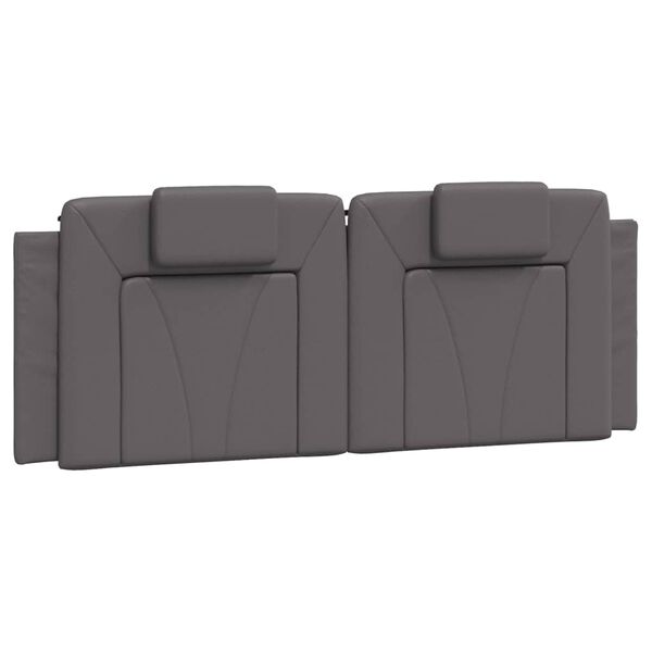 vidaXL Headboard Cushion Gray