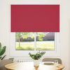 vidaXL Roller Blind Red 100% polyester 55.1 x 68.9 in Height-Adjustable