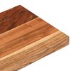 vidaXL Table Top 15.7"x11.8"x1" Rectangular Solid Wood Acacia