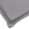 vidaXL Sun Lounger Cushion Grey