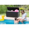 Keter Storage Box Anthracite Polypropylene Large Outdoor Storage Box