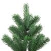 vidaXL Artificial Christmas Tree Green Polyethylene (PE), Steel 61 in