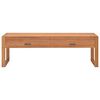 vidaXL TV Cabinet Natural Teak Solid teak wood, plywood Medium