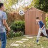 Keter Shed Brown Plastic Medium UV-resistant materials Shed