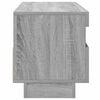 vidaXL TV Cabinet Grey Sonoma Engineered Wood Medium TV Cabinet