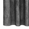 vidaXL Velvet Curtains 2 pcs Grey 55.12 x 55.12 in Velvet